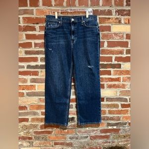 Hudson Jeans. Hudson Remi High Rise Straight Crop. Size 32